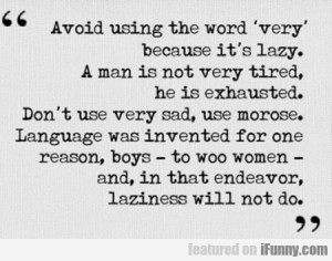 Avoid Using The Word 