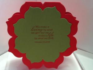 Flower Framelit Card