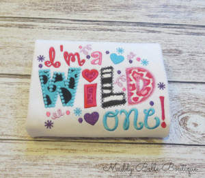 Wild One Girls Embroidered Shirt - Wild One, Sayings ...