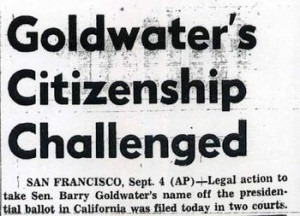 Please comment on this quote by Barry Goldwater