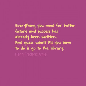 Henri Frederic Amiel - Obtained from FinestQuotes.com