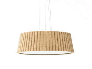LED cork pendant lamp , design by Lars Beller Fjetland (2013)