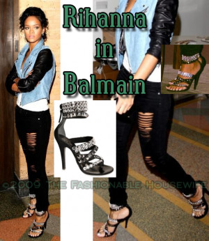 Rihanna Balmain Shoes – Get