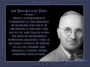 LinksterArt Quotes: Harry S. Truman