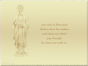 Buddhism spiritual quotes, liberation quotes, wish quotes, thinking ...