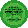 anti war quote war cowardly escape peace sign t shirt anti war quote ...