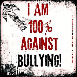 If you're 100% against #bullying, we invite you to join the movement ...