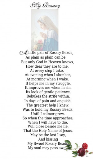 My friend Philip gave me a prayer card with this lovely poem on it. I ...