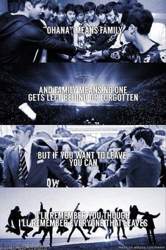 ... & Stitch quote fits perfectly with the current EXO situation... More