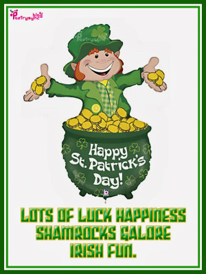 St Patrick's Day Wishes eCards Irish with Sayings