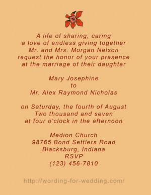 unique wedding invitation wording samples-94