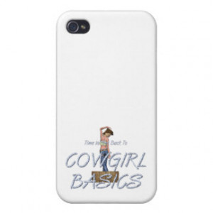 TEE Cowgirl Basics Cases For iPhone 4