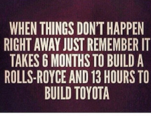 Rolls Royce vs ToyotaRolls Royce Quotes, Life, Food For Thoughts, 6 ...