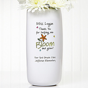 ... how appreciated they are with our Bloom and Grow Personalized Vase