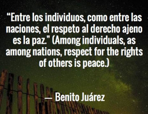 ... Benito Juárez, First President of Mexico: Benito Juárez, Los