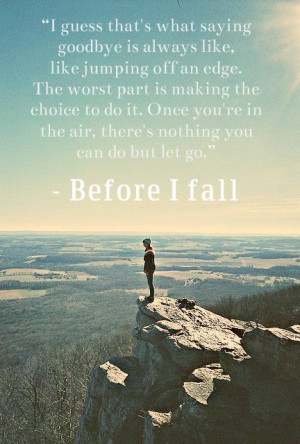 Quotes from BEFORE I FALL