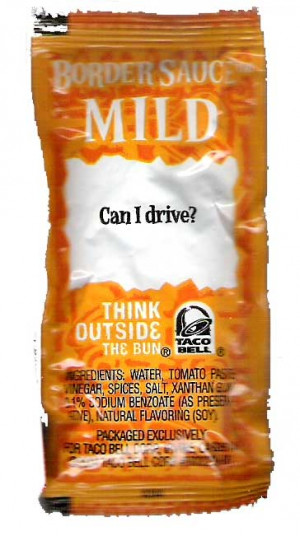 Jesus' Top 10 Taco Bell Sauce Packet Quotes