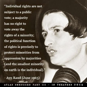 ... rights are not subject to a public vote...