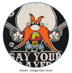 Shirt Yosemite Sam - Looney Tunes - Say Your Prayers