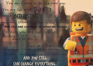 Lego Movie Quotes