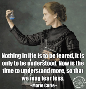 Marie Curie, Physics, Chemistry, Biology, Medicine