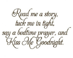 ... Wall Decal - Nursery Poem Quote Saying Bedtime Prayer 22H x 36W BA0055