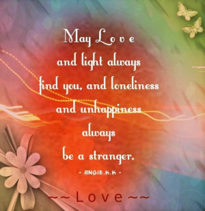 Love and light quote via ~~Love~~ at www.Facebook.com ...