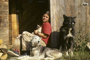 Susan Butcher and her dog Granite we learned about them and bought