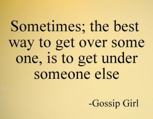 need a new guy.. Gossip Girl. xoxo~