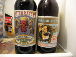 Trying some german imported beer.