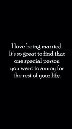 love being married ..lok