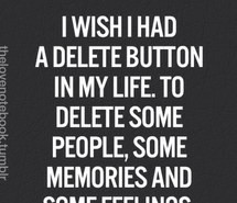delete, feelings, memories, people, quotes
