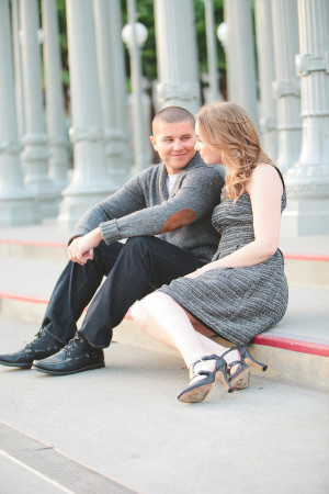 Kate amp Brian 39 s Picture Perfect Los Angeles Engagement
