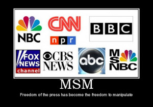 Freedom of the press has become freedom to manipulate.