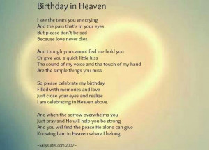 Happy Birthday Grandma In Heaven Quotes Happy birthday in heaven