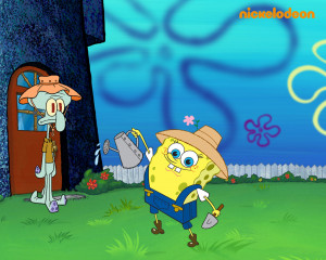 Spongebob Squarepants Spongebob & Squidward