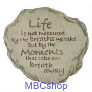 Proverbial Quotes Resin Garden Stepping Stones/Wall Home Decor Plaques