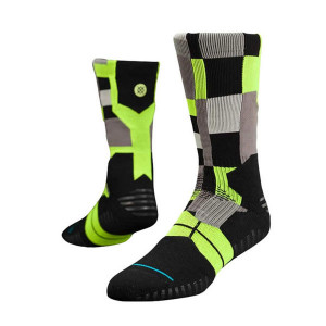 This is a The Cubic Men's Performance Basketball Socks - Black from ...