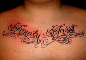Family First Faith Forever Tattoosjpg Picture