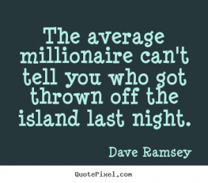 Dave Ramsey Success Quote Print On Canvas