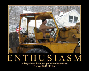 True Enthusiasm A Boy’s Toys don’t just get more expensive the get ...