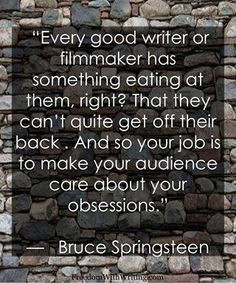 Writing and filmmaking - so true!!!! More