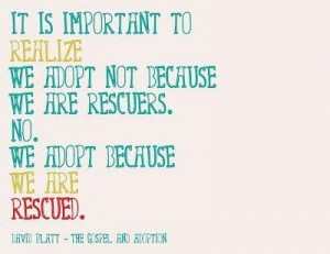 ... pro-adoption..babies, pets, people in need, any type of adoption is
