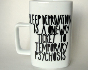 Twin Peaks Special Agent Dale Cooper quote Sleep Deprivation Is A One ...