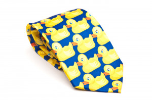 TRUE REPLICA of the OFFICIAL DUCKY TIE as WORN BY BARNEY STINSON.