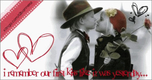 our first kiss quotes