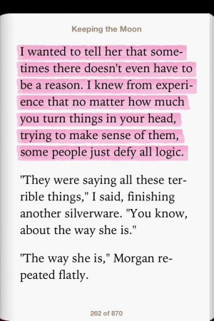 Keeping the Moon by Sarah Dessen