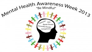 Flyer for Mental Health Awareness Week 2013