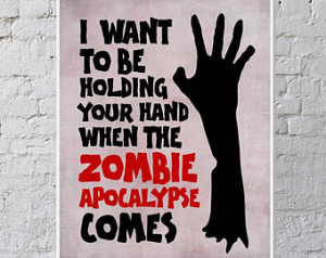 Zombie Art Printable - Zombie Apoca lypse Geekery - Walking Dead ...