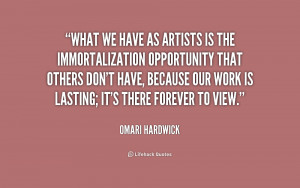Omari Hardwick Quotes